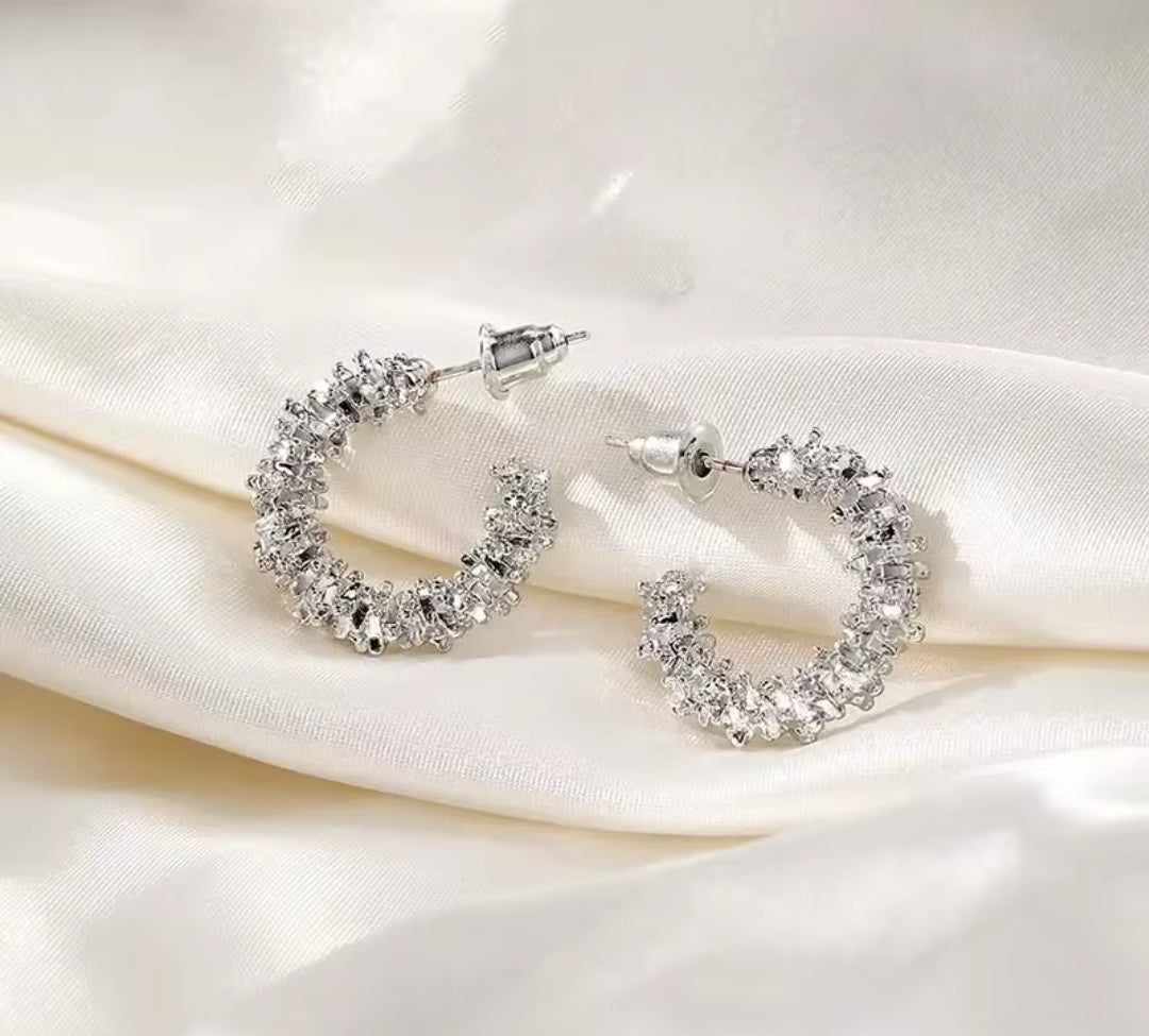 Phoebe Half Hoop Earrings