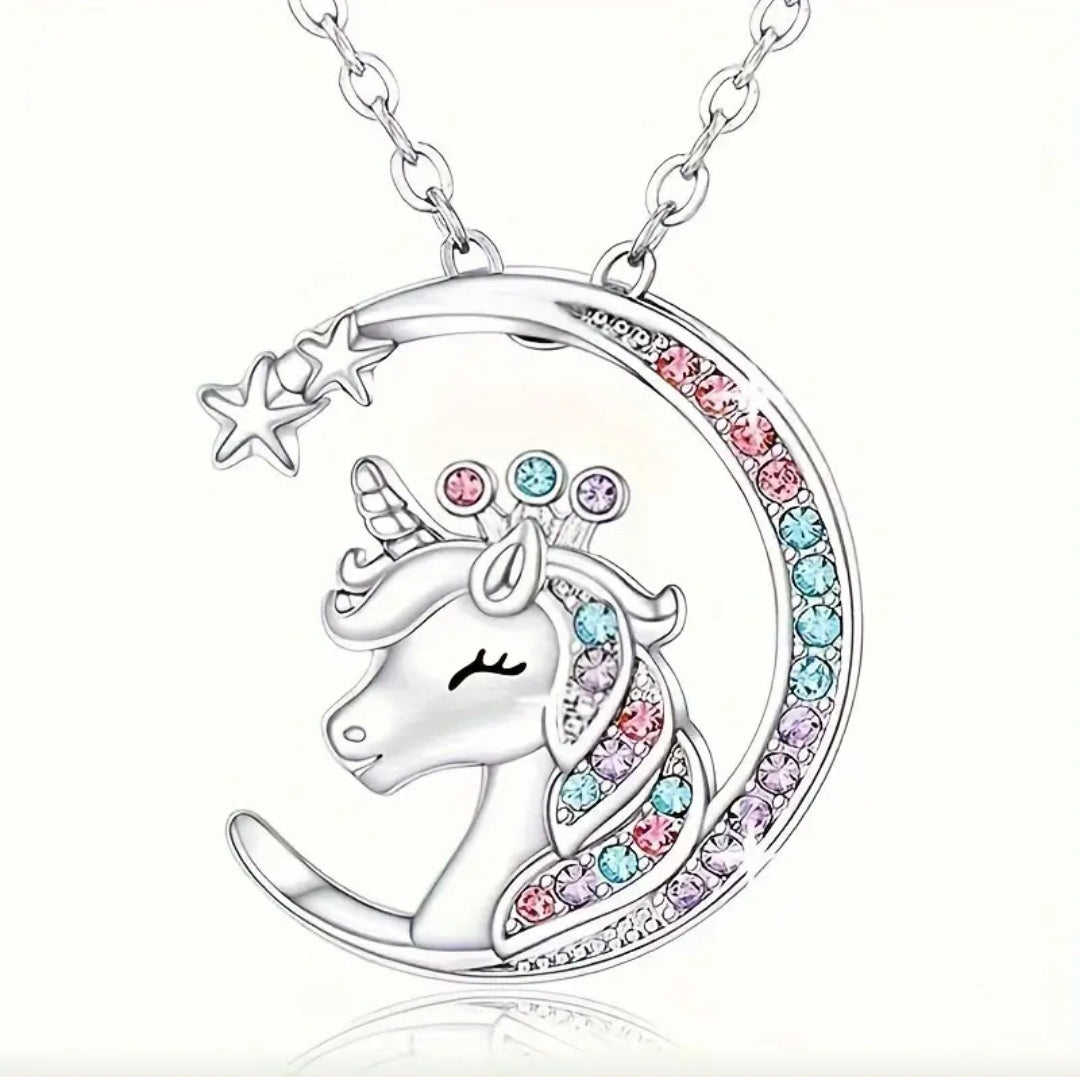 Jasmine Unicorn Pendant