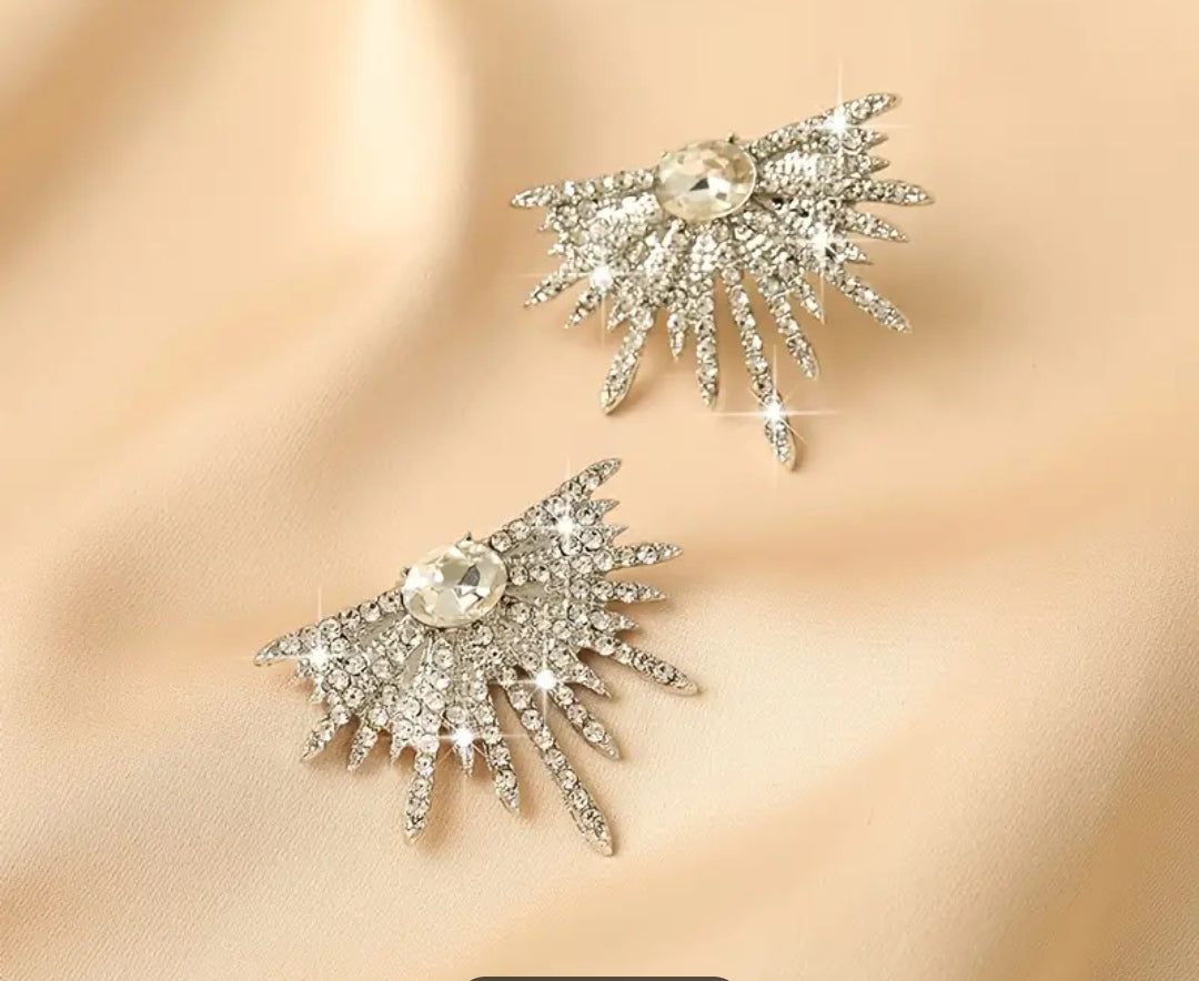 Cora Art Deco Style Studs