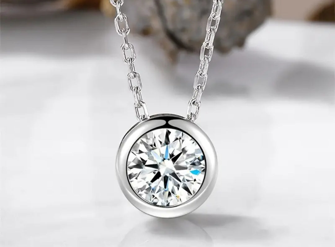 Serena Moissanite Necklace